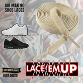 AIR MAX 90 Shoe Laces Replacement-Premium Laces for Air Max 90 SHOE LACES