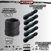 Premium Flat Shoe Laces Replacement for air Jordan 1 2 3 Air Force dunk, BULK 5