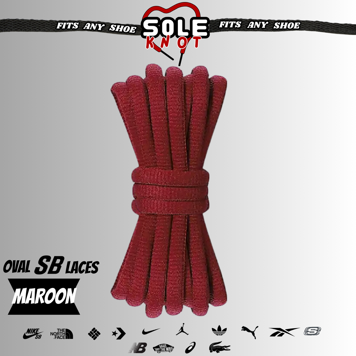 OVAL SHOELACES NIKE SB DUNK REPLACEMENT LACES SNEAKERS by SOLE KNOT