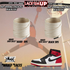 BLACK TOE Shoe Laces Cement replacement for jordan 1  OG BLACK TOE LACES