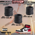 BLACK TOE Shoe Laces Cement replacement for jordan 1  OG BLACK TOE LACES