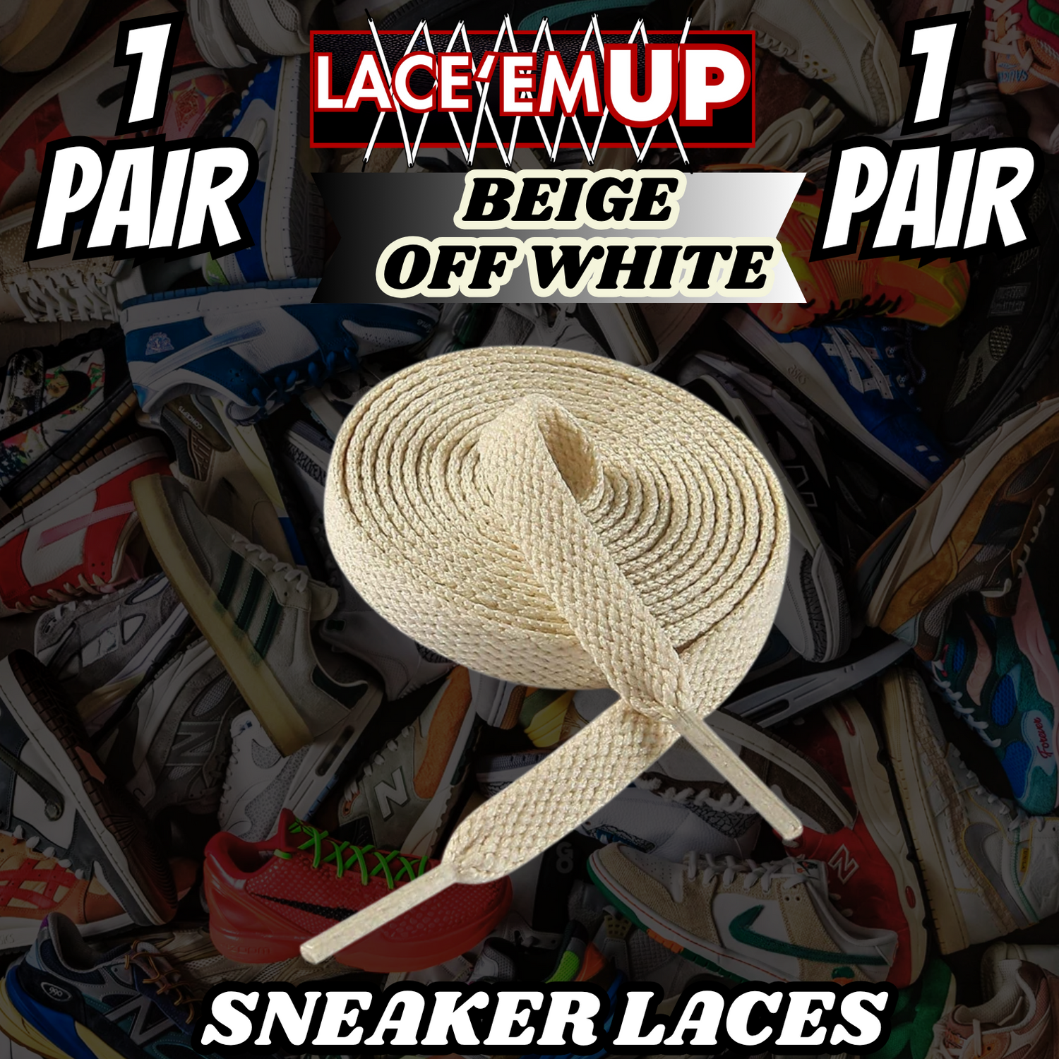 Premium Shoe Laces BULK for DUNKS, AF1, AIR Jordan 1 2 3-BULK SHOE LACES