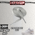 Retro 3 Pure Money Shoe Laces Spotted Splatter Cement replacement, Elephant lace