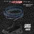 BLACK CAT Shoe Laces Spotted Splatter Cement replacement for jordan 3 black cats