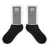Retro 4 white Cement 23 Socks