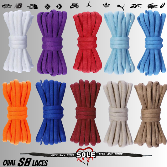 OVAL SHOELACES NIKE SB DUNK REPLACEMENT LACES SNEAKERS by SOLE KNOT
