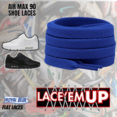 AIR MAX 90 Shoe Laces Replacement-Premium Laces for Air Max 90 SHOE LACES