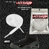 BLACK CAT Shoe Laces Spotted Splatter Cement replacement for jordan 3 black cats