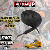 Retro 5 Tokyo T23 Varsity Maize Shoe Laces, aj5 shoe lace