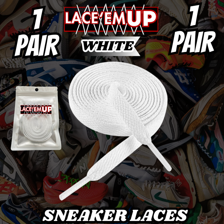 Premium Shoe Laces BULK for DUNKS, AF1, AIR Jordan 1 2 3-BULK SHOE LACES