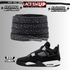 PREMIUM Shoe Laces REPLACEMENT FOR AIR JORDAN 4 THUNDER WHITE LIGHTNING