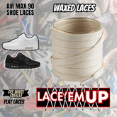 AIR MAX 90 Shoe Laces Replacement-Premium Laces for Air Max 90 SHOE LACES
