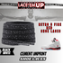 Retro 5 Fire Red Shoe Laces Spotted Splatter Cement , AJ 5 FIRE RED SHOE LACES