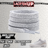 Retro 3 Pure Money Shoe Laces Spotted Splatter Cement replacement, Elephant lace