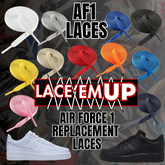 AIR FORCE 1 Shoe Laces Replacement-Premium Laces for Air Force 1&