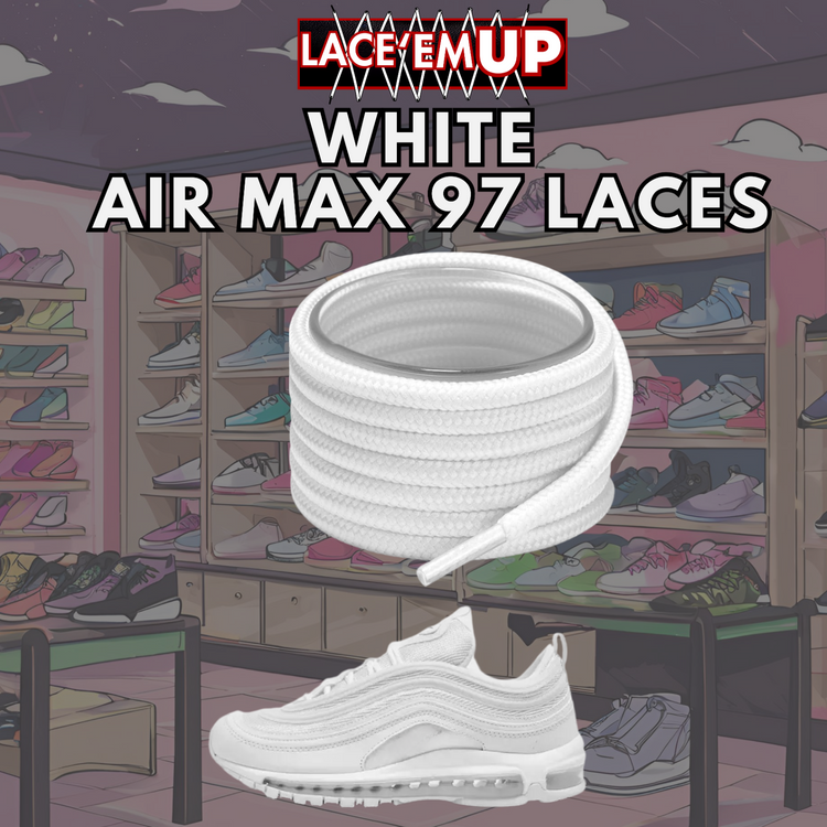 Air Max 97 Shoe Laces  Premium Replacement Rope Round Shoe Laces