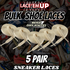 Premium Shoe Laces BULK for DUNKS, AF1, AIR Jordan 1 2 3-BULK SHOE LACES