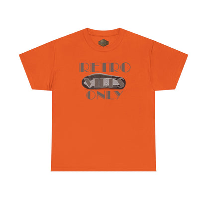 Retro 4 Cave Stone and Black Shirt- Retro Vibes Only