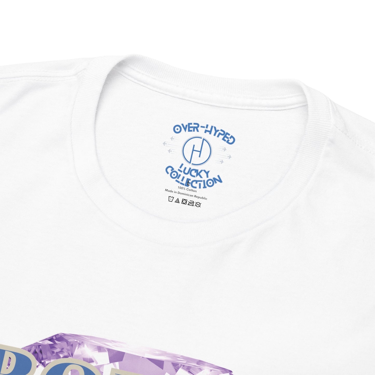 OVER HYPED-Tee to match Air Jordan Retro 3 Lucky Shorts-BOREDDU