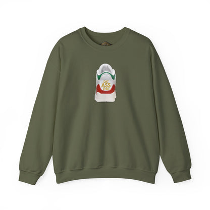 Retro 3 EL VUELO Summit White and Pine Green SweatShirt - DAT ASSSS THOO