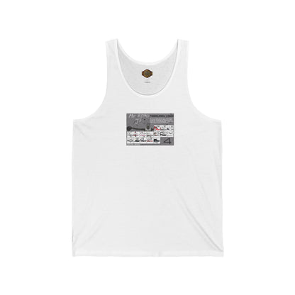Retro 4 White Cement My Retro Card Tank