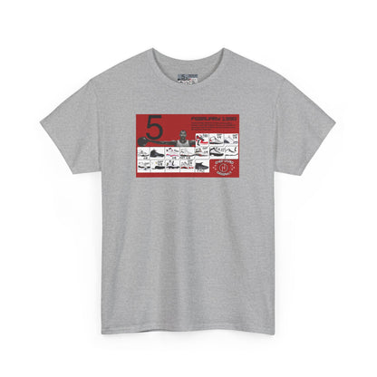 Retro 5 Black Metallic My Retro Card (Red) Shirt