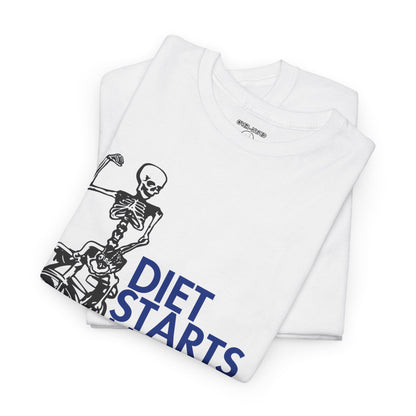 Retro 4 Industrial Blue Diet Starts Monday Shirt