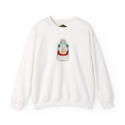Retro 3 EL VUELO Summit White and Pine Green SweatShirt - DAT ASSSS THOO