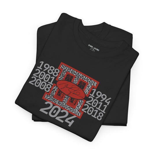 Retro 3 Black cement/ White Cement 88 To 24 Shirt