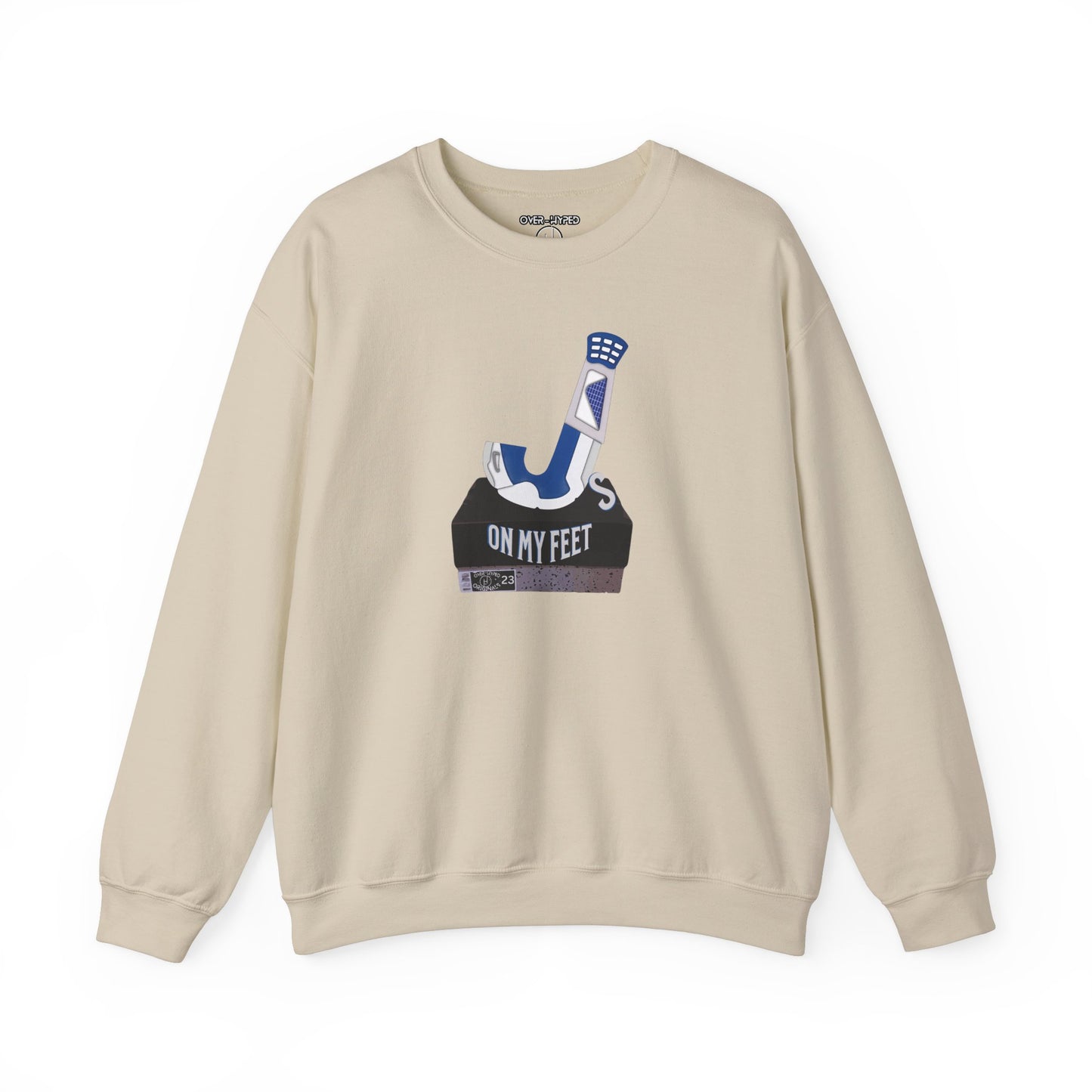 Retro 4 Industrial Blue J's On My Feet Sweatshirt