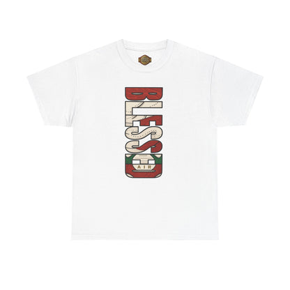Retro 3 EL VUELO Summit White and Pine Green Shirt - BLESSED