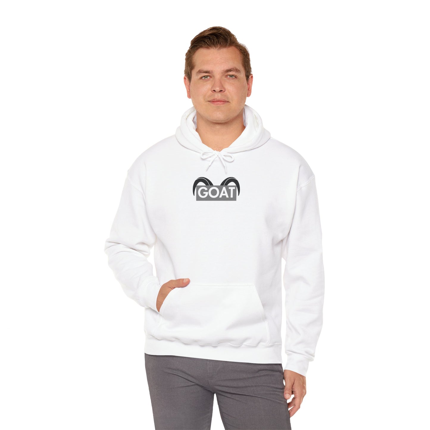 Retro 9 Cool Grey- GOAT Horns Hoodie