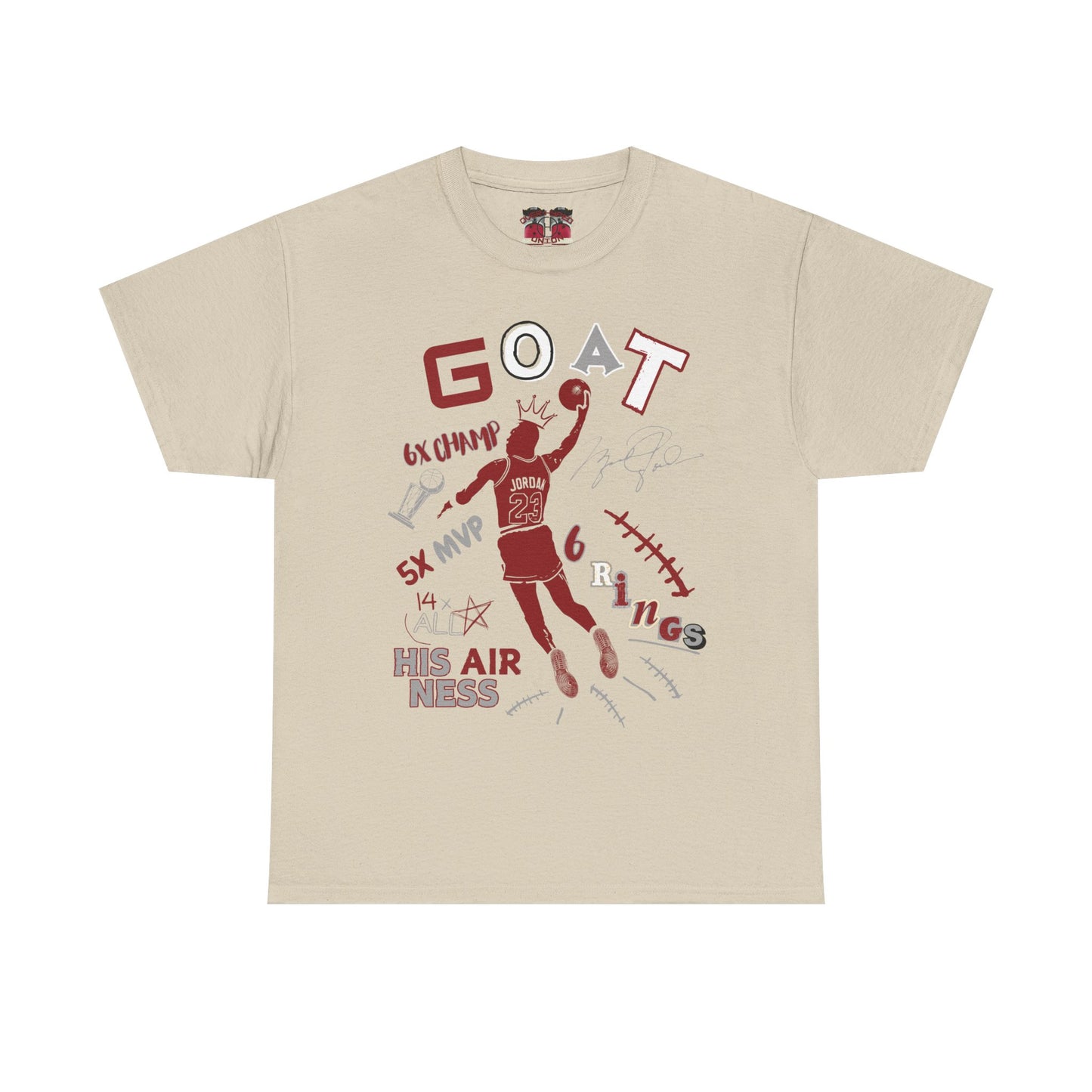 Retro 1 Union LA Chicago Shadow - G.O.A.T. Shirt