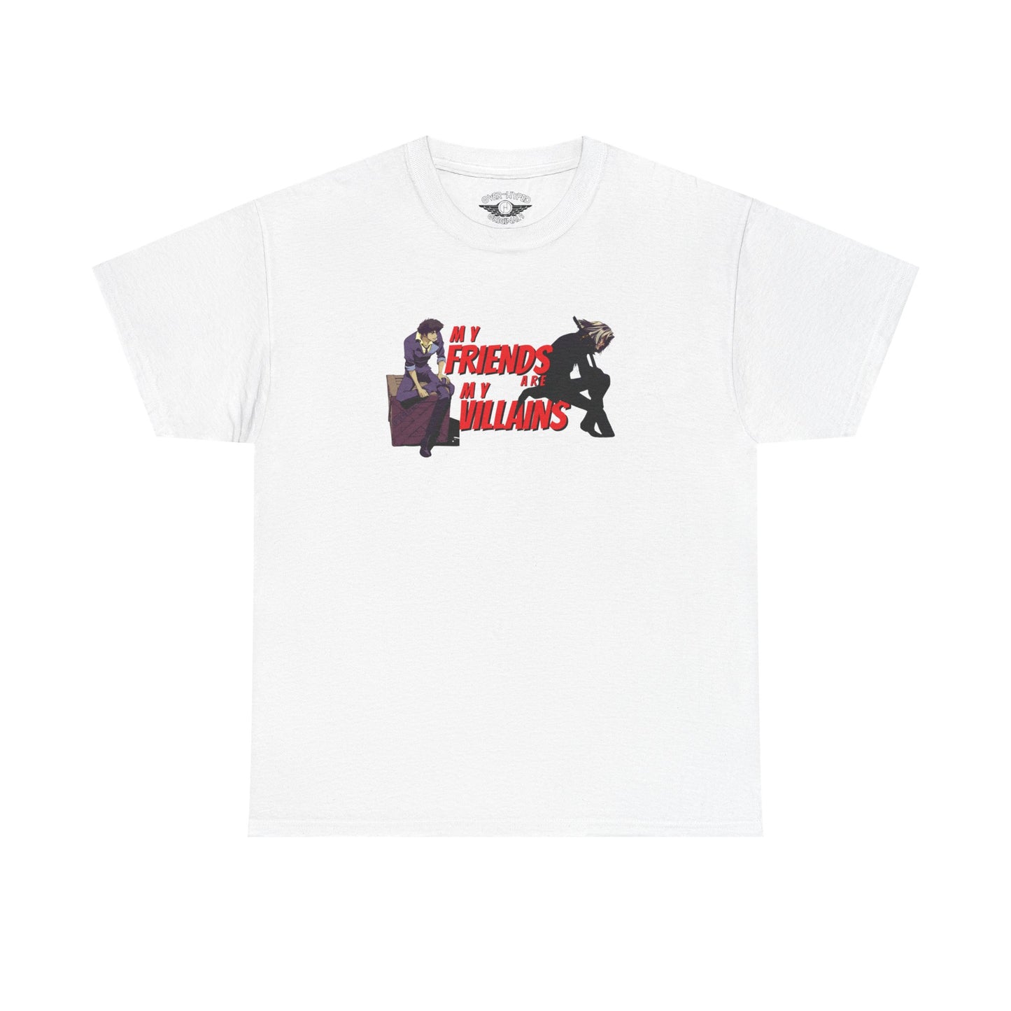 Retro 1 Black Toe - Friends Are My Villains Shirt