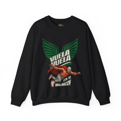 Retro 3 EL VUELO Summit White and Pine Green SweatShirt - Santo Vuela