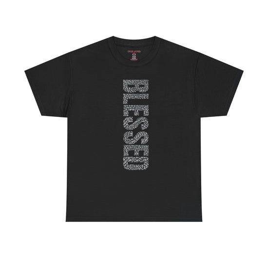 Retro 3 Black Cement / White Cement Blessed Shirt