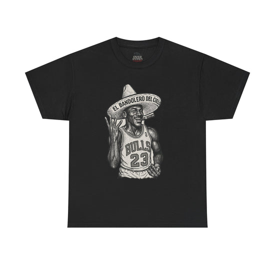Retro 4 Black Cat Matching Tee – Over Hyped BANDOLERO DEL CIELO Shirt