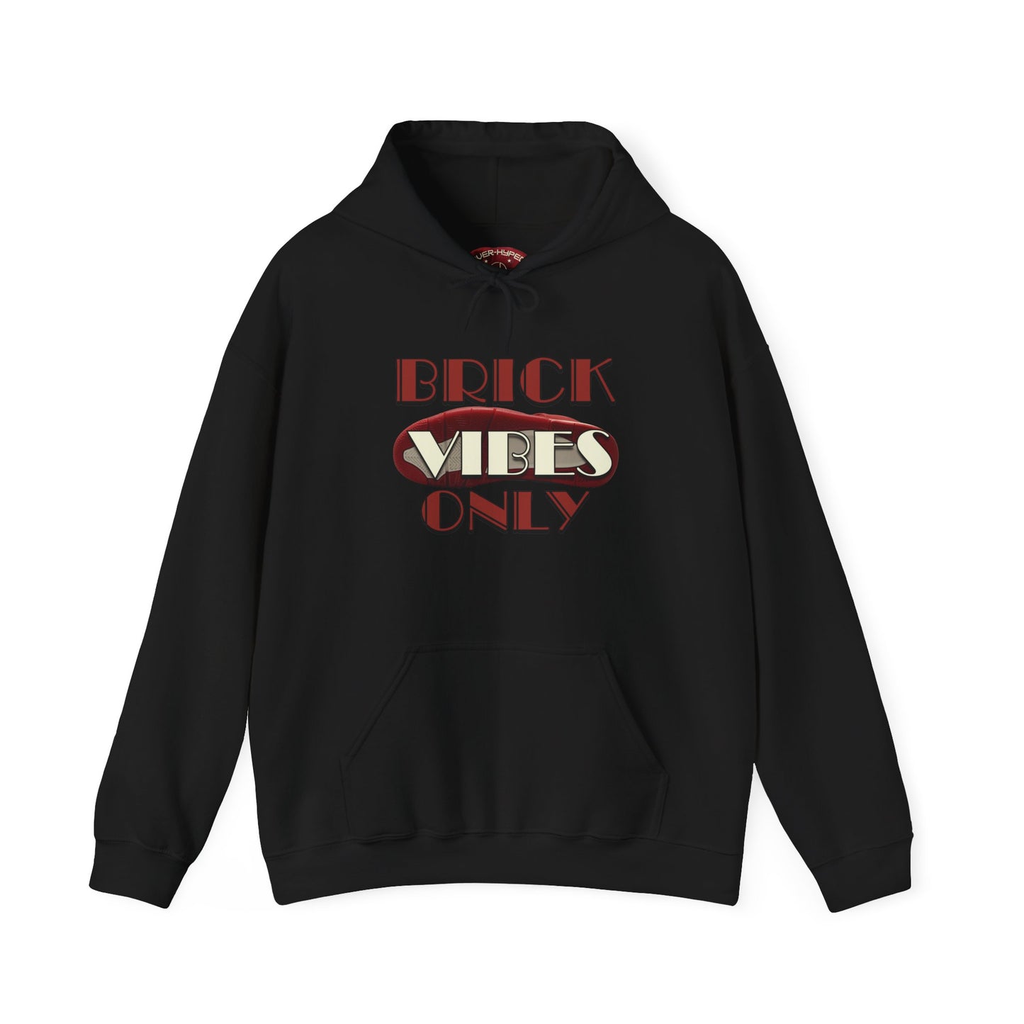 Retro 4 Brick by Brick- Brick Vibes Only Hoodie