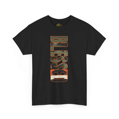 Retro 4 Deep Green and Clementine - BLESSED