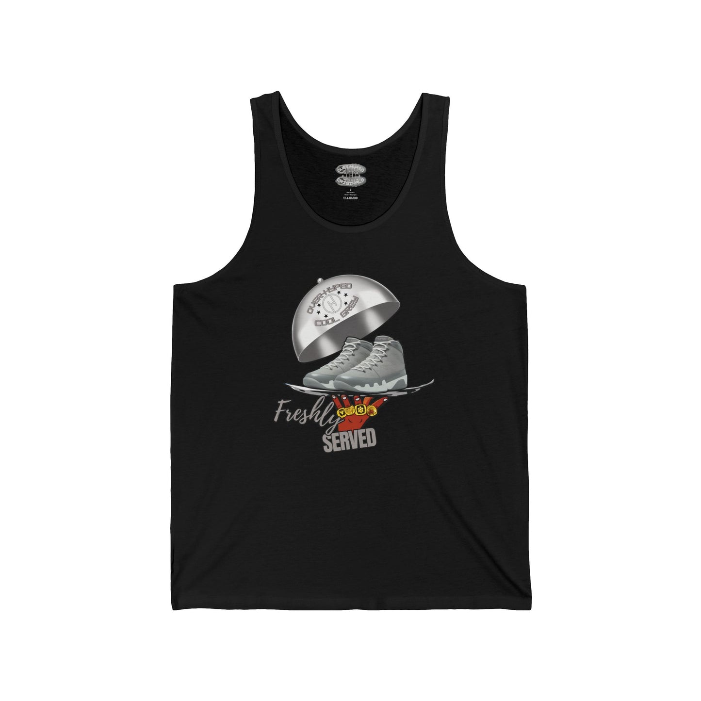 Retro 9 Cool Grey-Freshly Served Tank