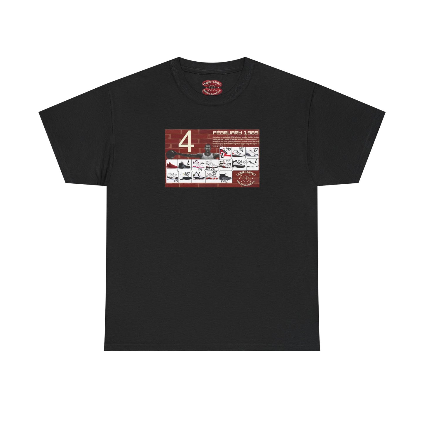 Retro 4 Brick By Brick My Retro Card Tee - by Over-Hyped