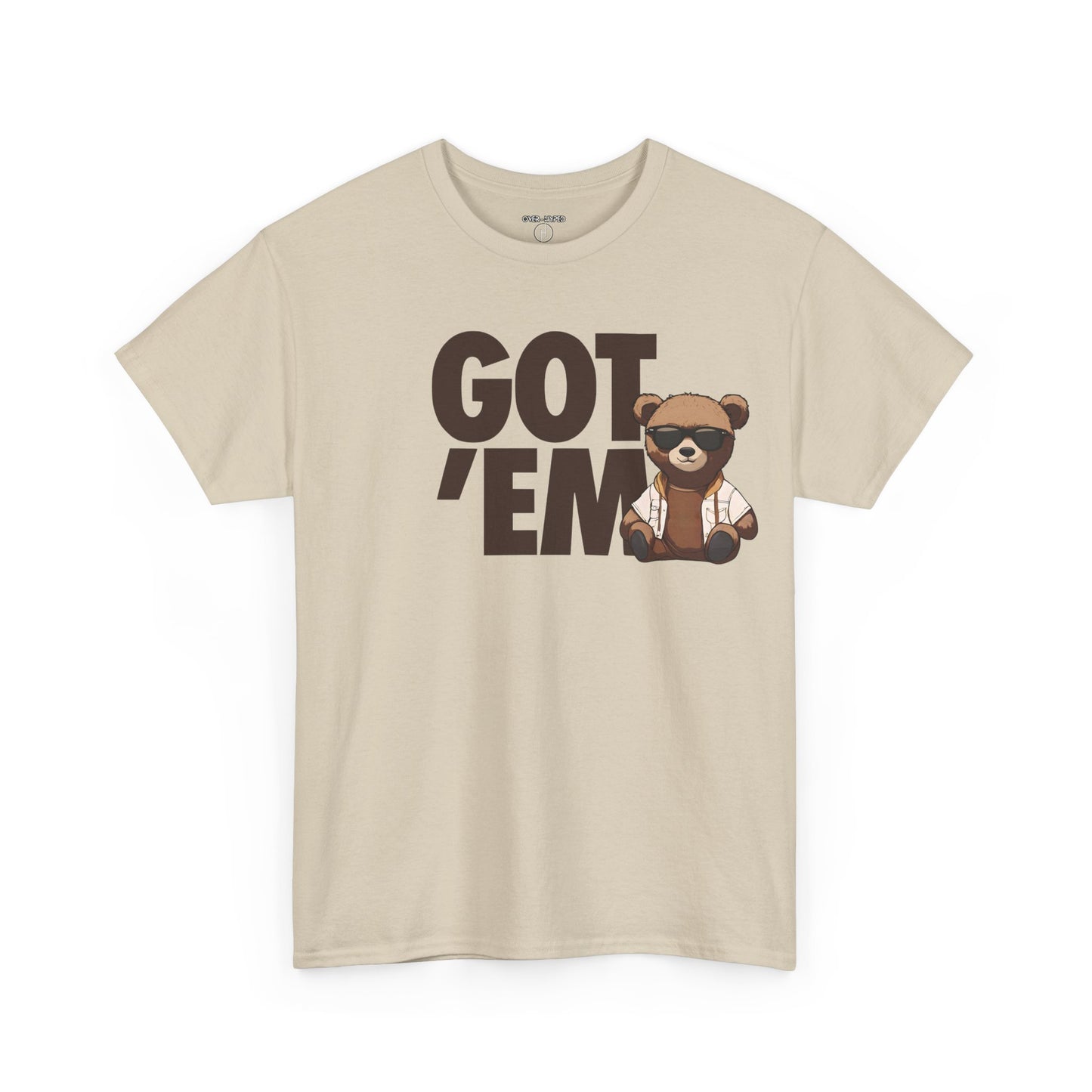Retro 1 Mocha Got em Bear Shirt