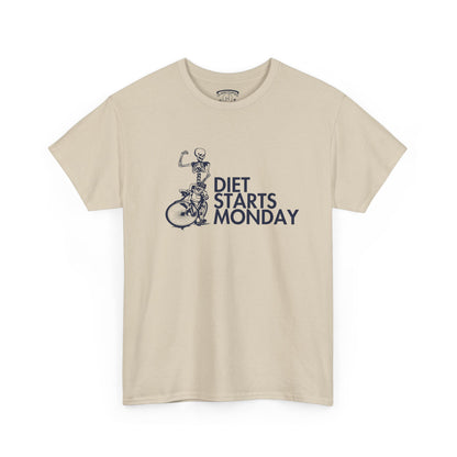 Retro 6 Olympic Diet Starts Monday  Tee - by Over-Hyped