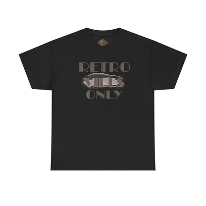 Retro 4 Cave Stone and Black Shirt- Retro Vibes Only