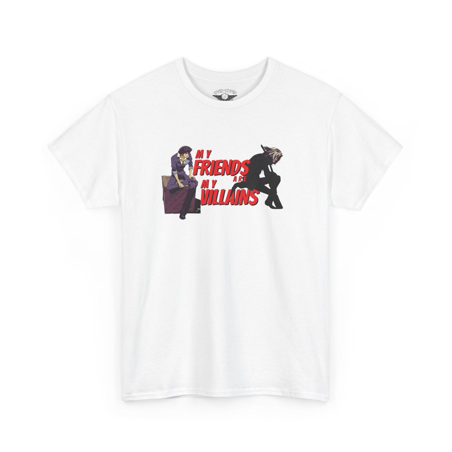 Retro 1 Black Toe - Friends Are My Villains Shirt