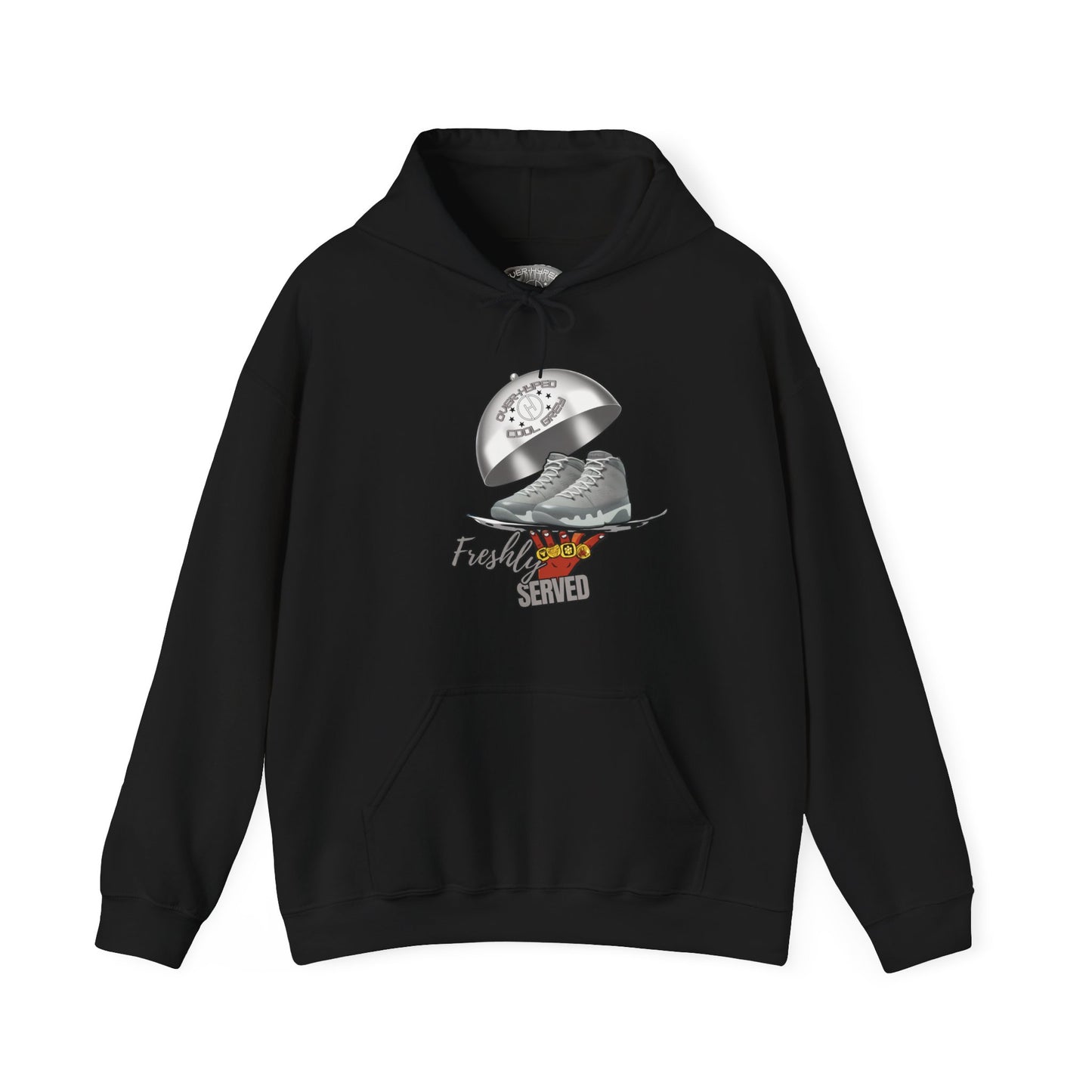 Retro 9 Cool Grey- Freshly Served Hoodie
