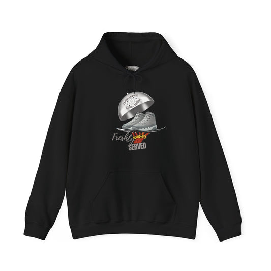 Retro 9 Cool Grey- Freshly Served Hoodie