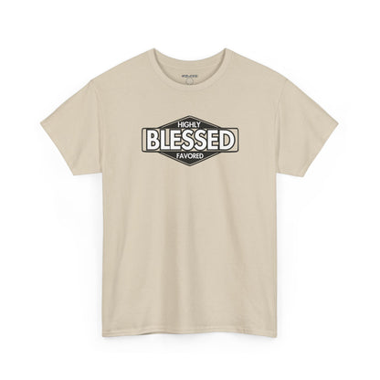 Protro 9 Halo / Retro 4 White Thunder - Blessed Highly Favored Shirt