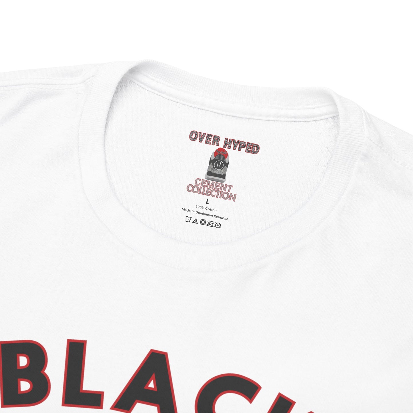 Retro 3 Black Cement Da Rings Shirt