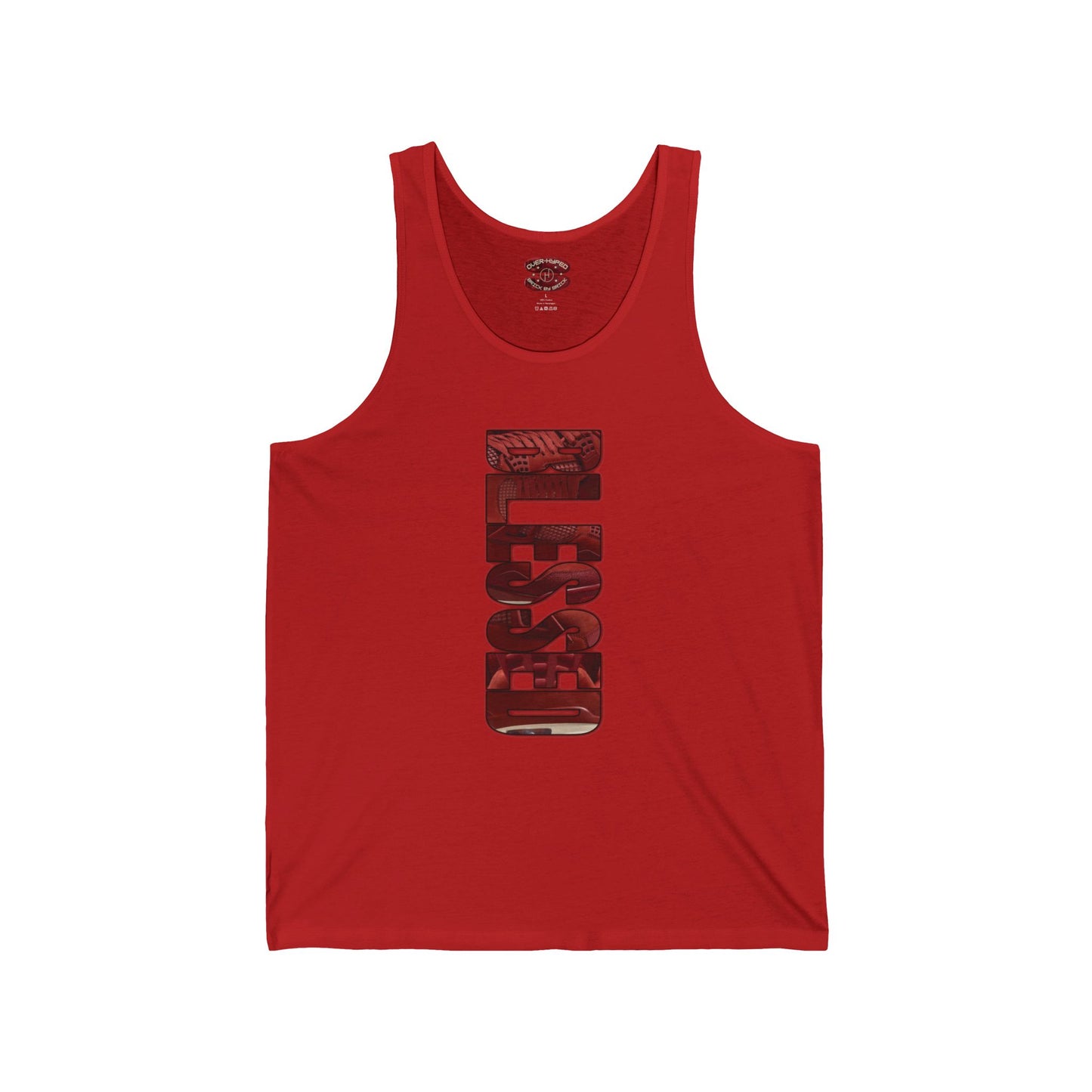 Retro 4 Brick by Brick-Blessed Tank
